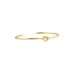 Lilou bangle, gold plated, Pure by Nat