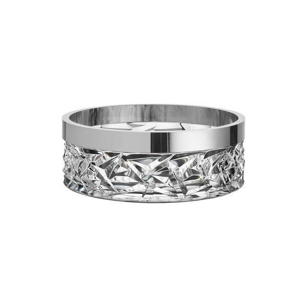 Carat Schale, transparent/stahl, Orrefors