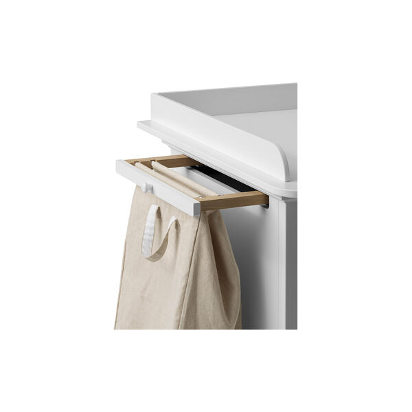 Seaside 2 Pull-Outs & Laundry Bag for Seaside Dresser and Nursery Dresser with 6 Drawers, Oliver Furniture