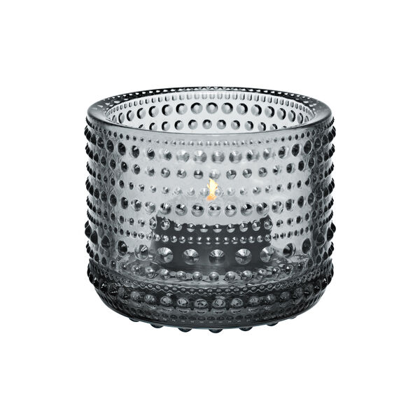 Kastehelmi Kerzenhalter, grau, Iittala