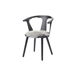 Neuseel&auml;ndisches langhaariges Lammfell-Sitzkissen, steel, NATURES Collection