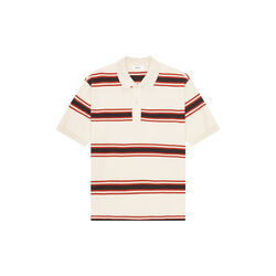 Valentin SS Polo 30047, red stripe, NN.07