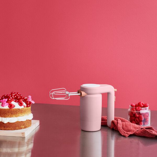 FOODIE Handmixer, light rose, RIG-TIG