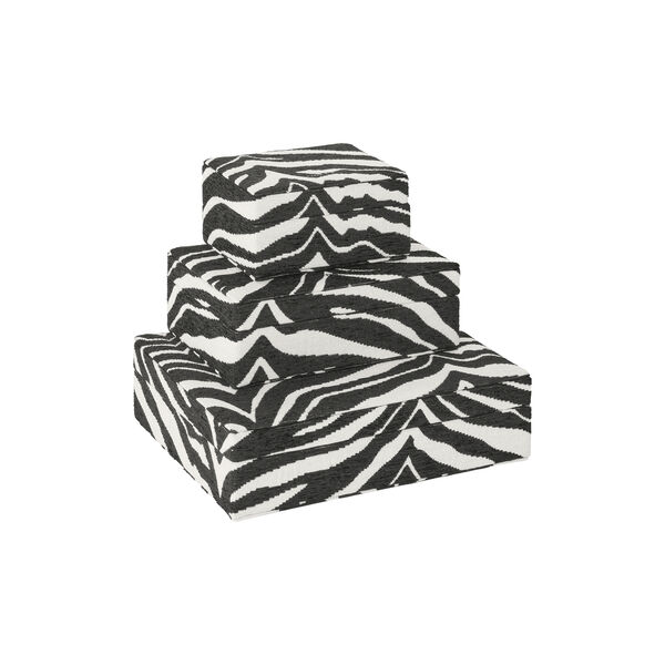 Day Zebra Jewelry Case Small, black, DAY ET