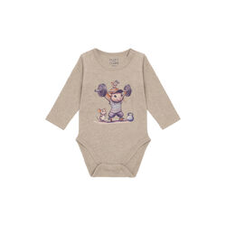 Hcbilly Strong Mouse Long Sleeved, biscuit, Hust & Claire