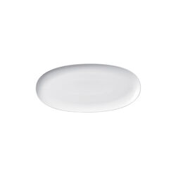 Wei&szlig; Gerippt l&auml;ngliche Platte, Royal Copenhagen