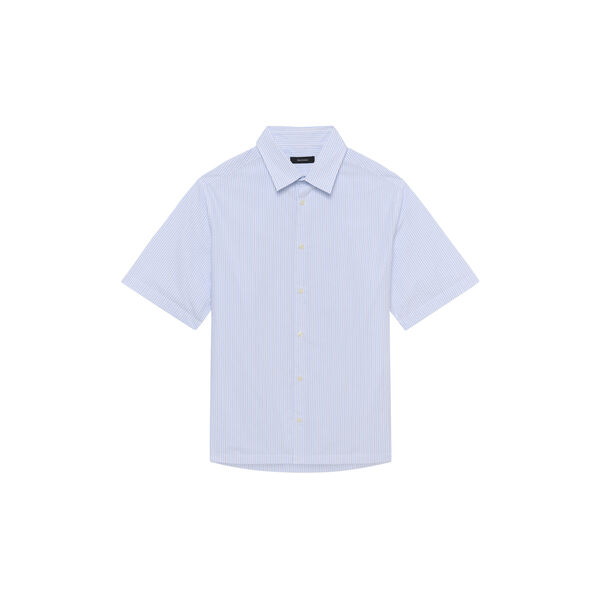MAklampo SS Shirt, chambray blue, Matinique