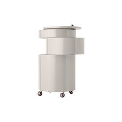 Barboy Sideboard, glänzend weiß, Verpan