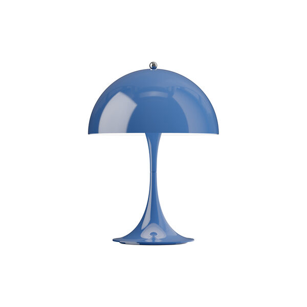 Panthella 250 Portable Table Lamp, opaque indigo blue, Louis Poulsen