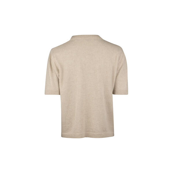 Janet Short sleeve Knit, beige, Stenstr&ouml;ms