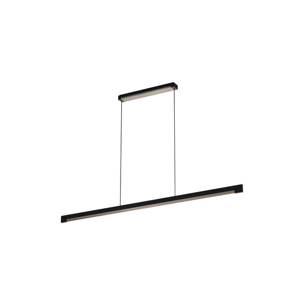 INLAY S1400 LINEAR Pendant, matt black/satin gold, LIGHT-POINT