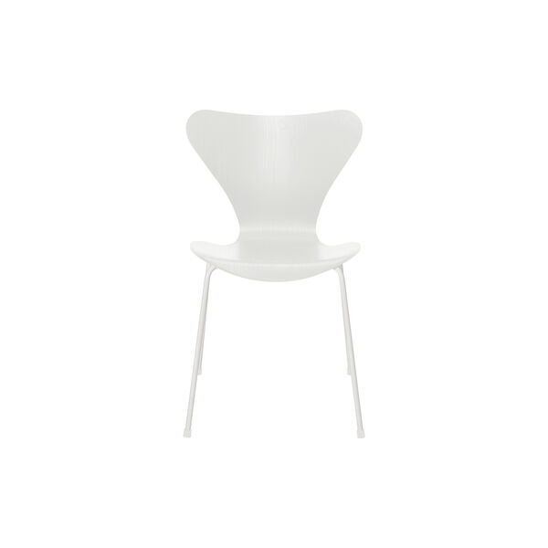 Serie 7&trade; 3107 monochrome Stuhl, white, Fritz Hansen