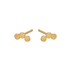 Berlin Ohrstecker, gold, Pernille Corydon Jewellery