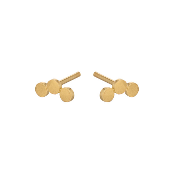 Berlin Ohrstecker, gold Berlin Ohrstecker, gold, Pernille Corydon Jewellery