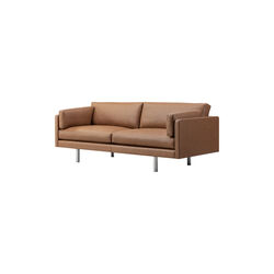 EJ220 2-Sitzer-Sofa, walnut 40790, Fredericia Furniture