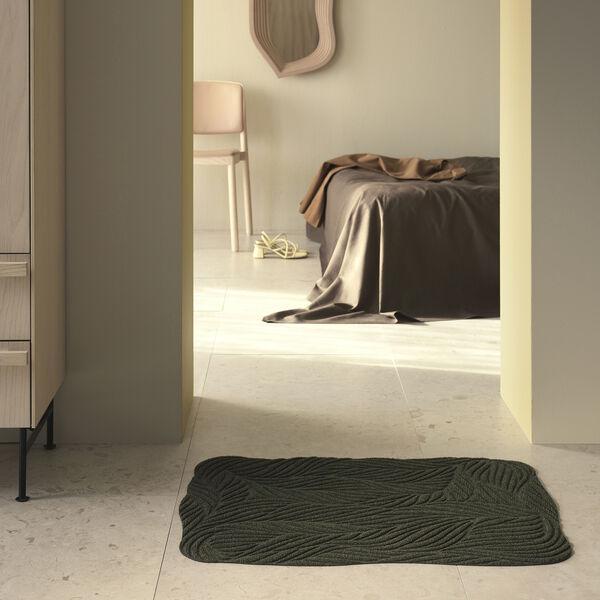 Twine Doormat, green, Heymat