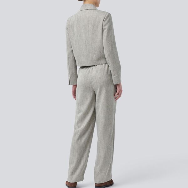 Popemd jacket, herringbone speckle, Modstr&ouml;m