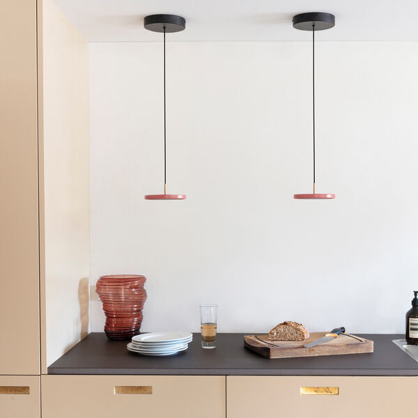 Asteria Micro Pendant, nuance rose/brass, UMAGE