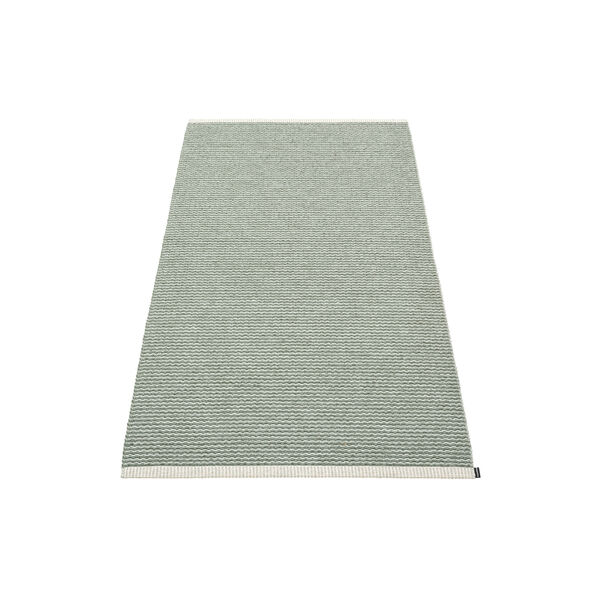 Mono Plastic Rug, sage/army, Pappelina