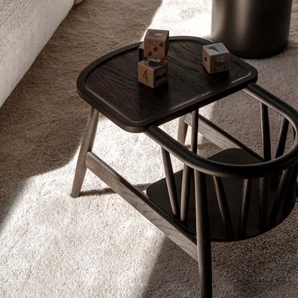 Smilla Kinderstuhl, ger&auml;ucherte eiche, OAKLINGS