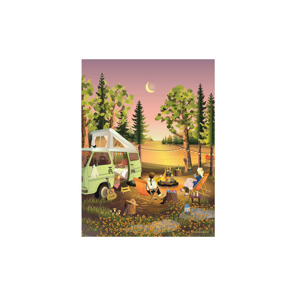 Van-Life-Plakat, ViSSEVASSE