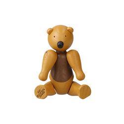 Bear liliput, ochre, Kay Bojesen Denmark