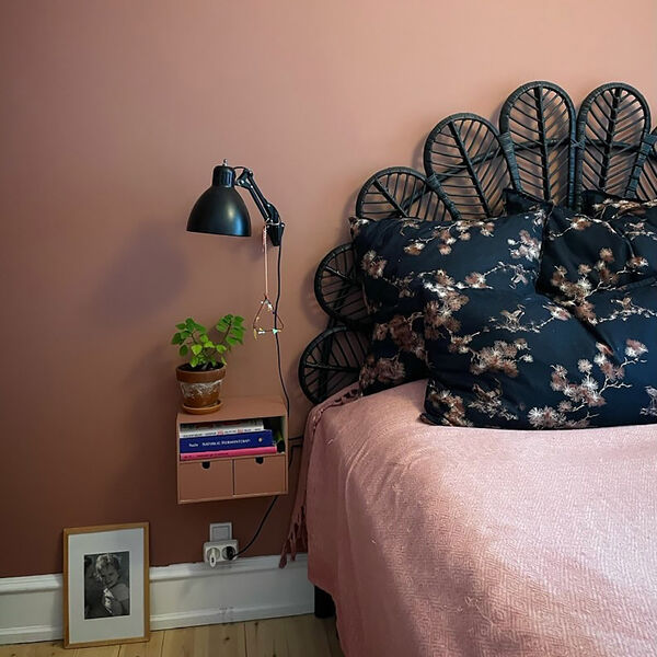 Archi W1 Wandleuchte, schwarz/gold, Nordic Living