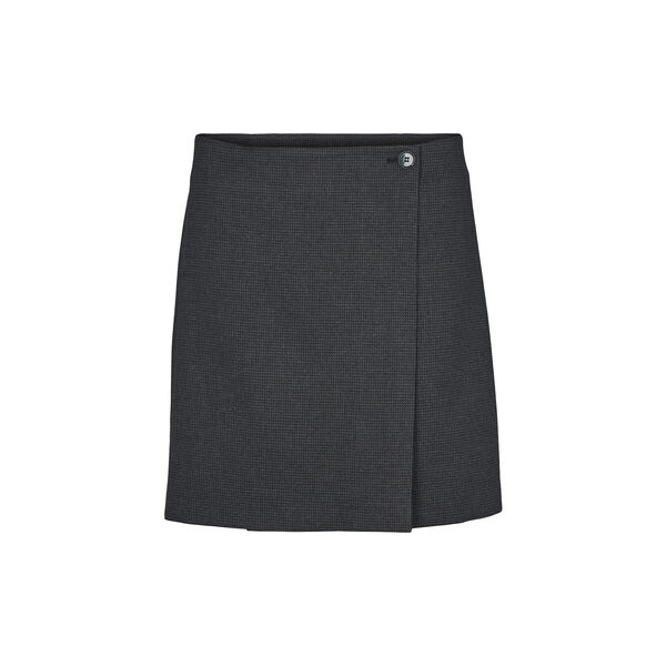 Marjo Wrap Skirt, blackened pearl / black, Basic Apparel
