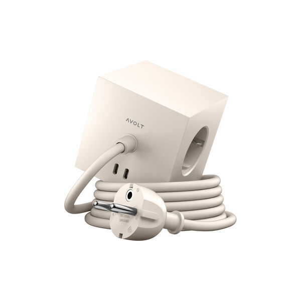 Quadrat 1 USB-C (30W), nomad sand, Avolt