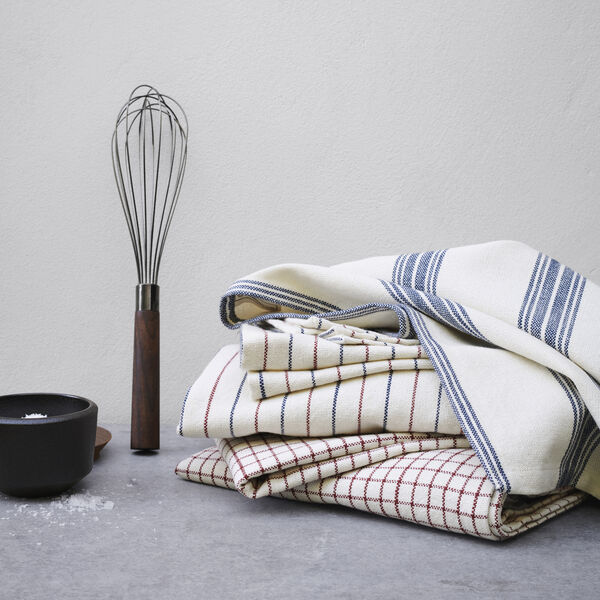 Garn Geschirrtuch, blue, Rosendahl