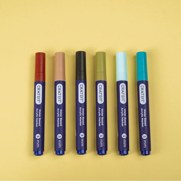 Nature Markers  3mm 6 pcs., Crateit