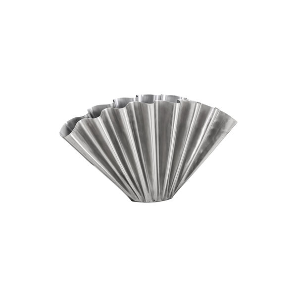 HDFlood Vase, geb&uuml;rstetes silberfinish, House Doctor