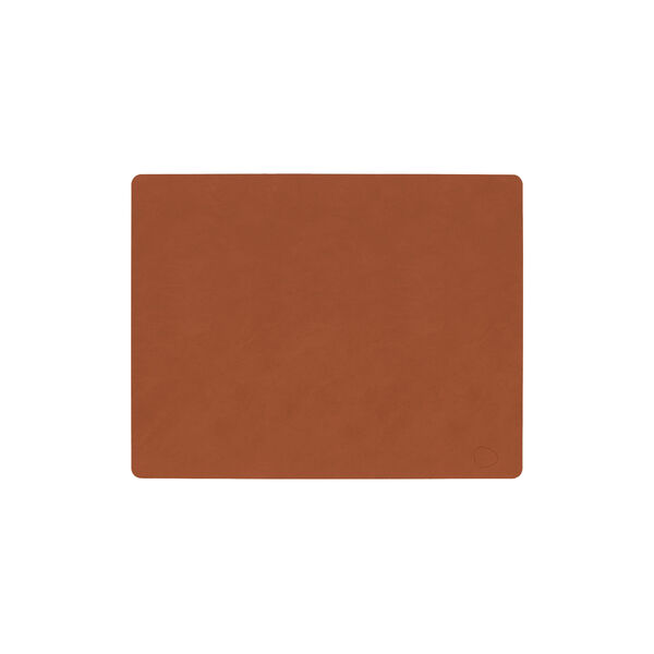Nupo table mat Square L, rust, LIND DNA