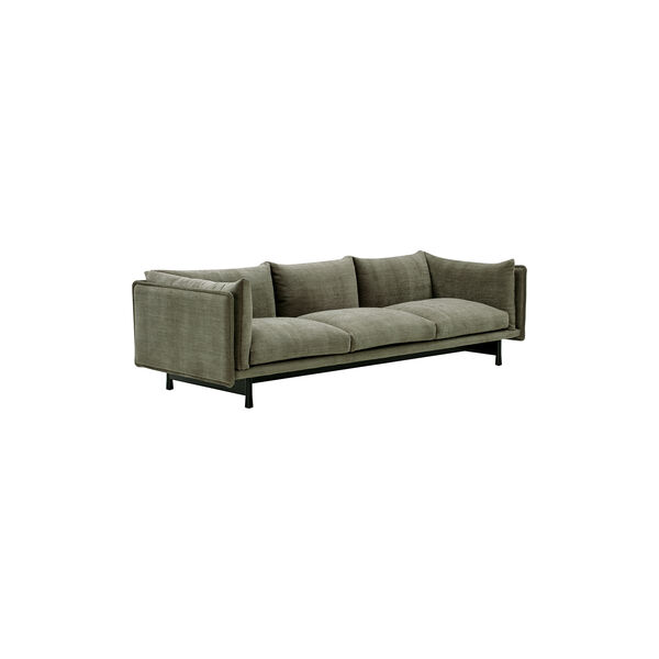 Kite 3 pers. sofa, Roco col. 08, Wendelbo