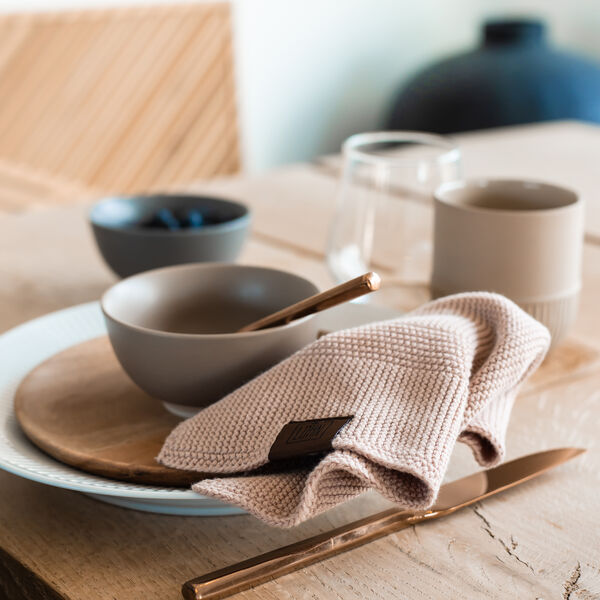 Knitted Cloth, husted violet, By LOHN