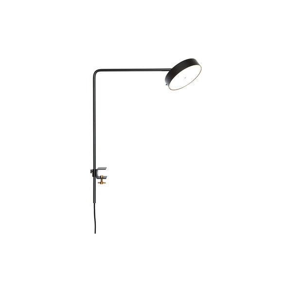 James Desk/Clip Lamp, black, Rubn
