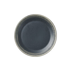 Colorit Teller &Oslash; 19 cm, dunkelgrau, Knabstrup Keramik