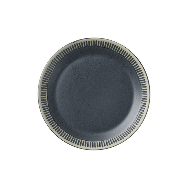 Colorit Teller &Oslash; 19 cm, dunkelgrau, Knabstrup Keramik