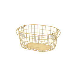 KAGO Storage basket Round M, new wheat, Blomus