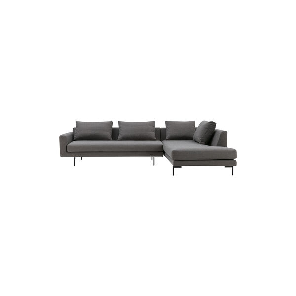 Edge V2 sofa med h&oslash;jrevendt chaiselong, capture 4201, Wendelbo
