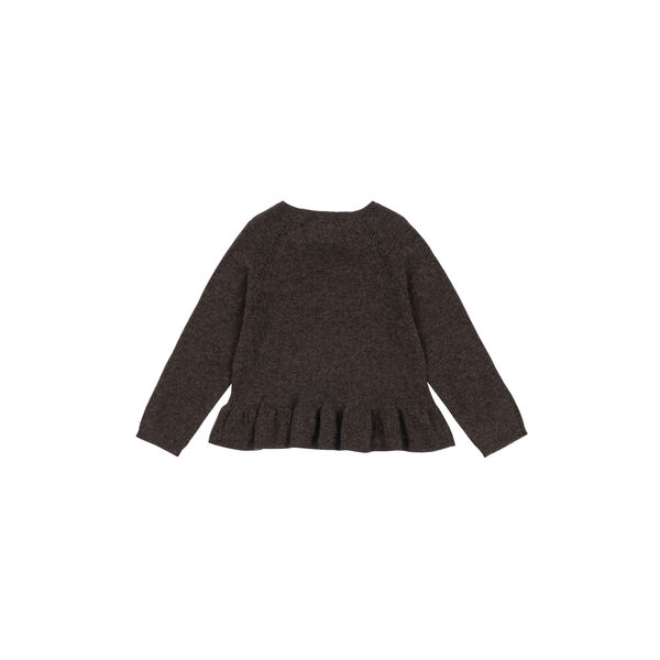 Cathy Knit Sweater, brown melange, Konges Sløjd