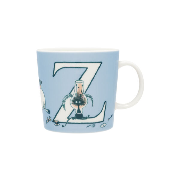 Moomin Mug 40 cl Alphabet Z, Moomin Arabia