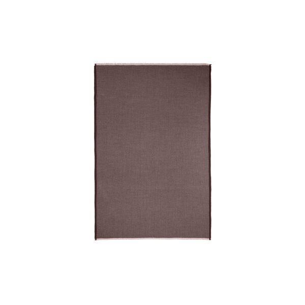 Herringbone Throw, chocolate/beige, ELVANG