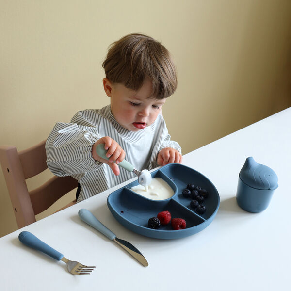 L&auml;tzchen mit &Auml;rmeln, classic stripes blue, 2er-Pack, Cam Cam Copenhagen