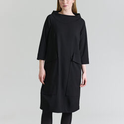 Noru Dress with Collar, black, BITTE KAI RAND