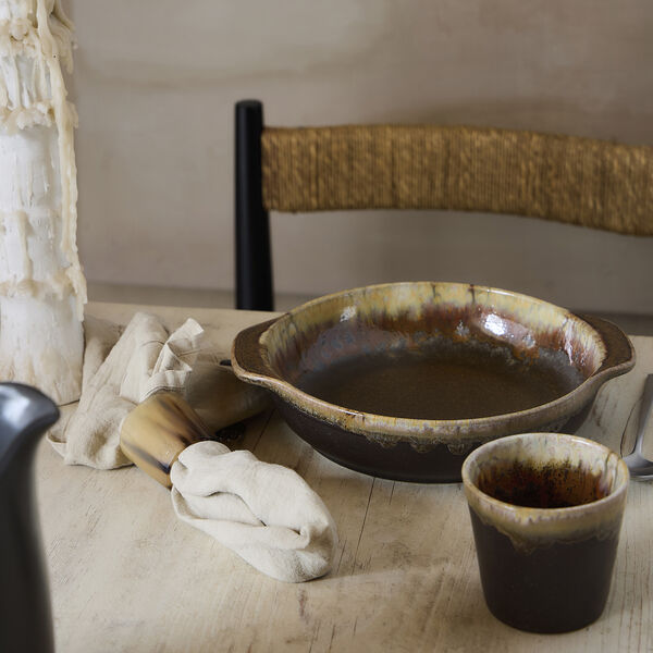 Poterie Bowl &Oslash; 25 cm, mocca, Costa Nova