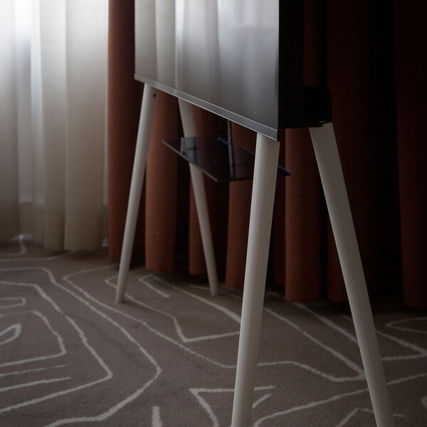 TV stand XL 55''-77'', white, JALG