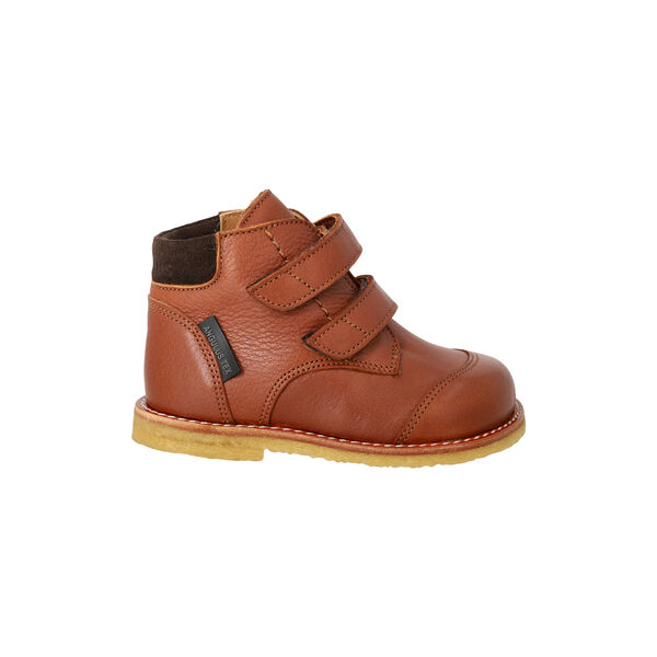 Anf&auml;nger TEX-Stiefel, cognac/dunkelbraun, ANGULUS