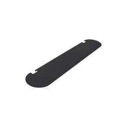 Moon Shelf, charcoal, Pedestal