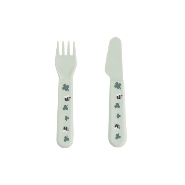 Tiny Farm Foodie Essgeschirr mit Saugnapf, grün, Done by Deer